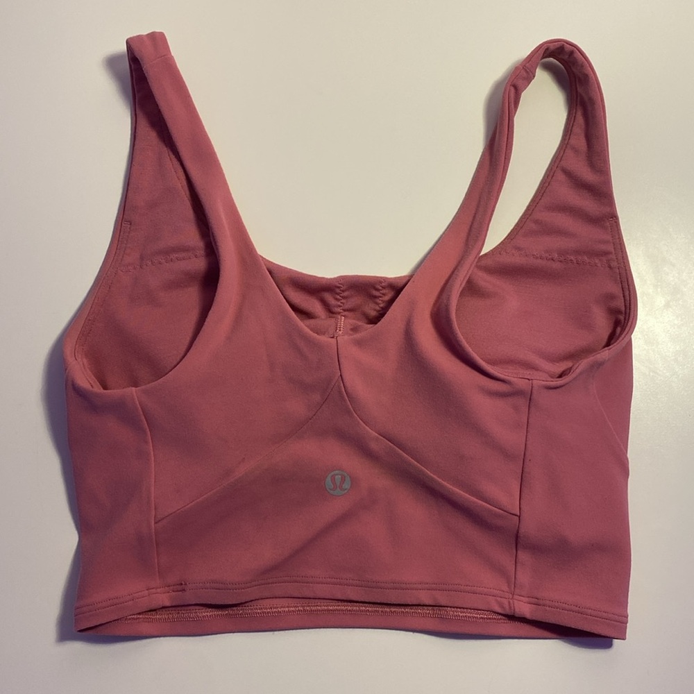 Lululemon Pink Tank Size 2 - Picture 2 of 3